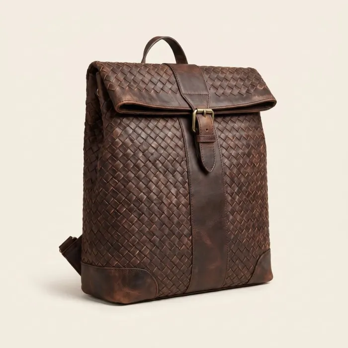 Roll-top heritage — backpacks manufactured by Revati Craft