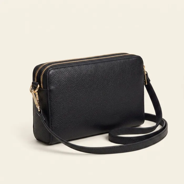 Mini zip crossbody — crossbodies manufactured by Revati Craft