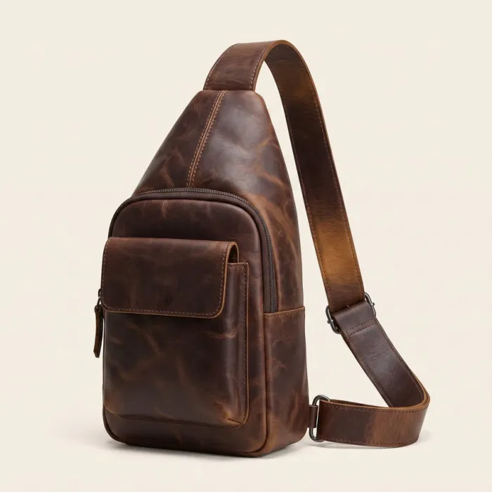 Multi-pocket crossbody — crossbodies manufactured by Revati Craft